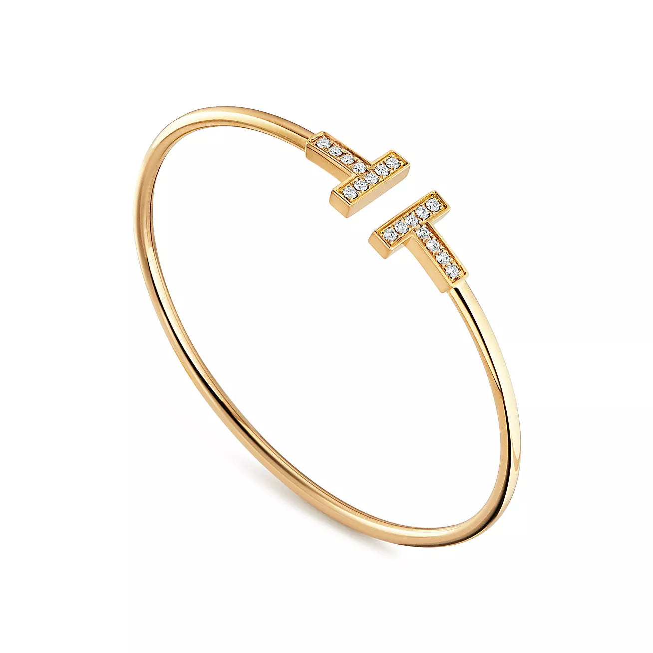 Bracelet T Wire Diamants TF Gold